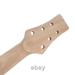 Nouveau kit de guitare 1set, manche de guitare 22 frettes, corps de guitare semi-creux avec incrustation d'oiseau