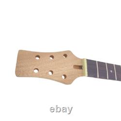 Nouveau kit de guitare 1set, manche de guitare 22 frettes, corps de guitare semi-creux avec incrustation d'oiseau