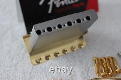 Nouvel ensemble de matériel de tremolo GOLD 2 3/16 pour Fender Stratocaster avec mécaniques pour Strat USA