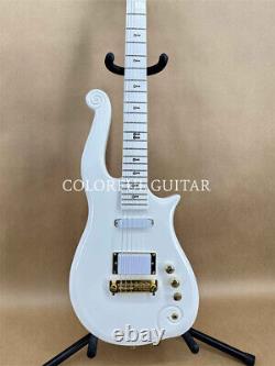 Nouvelle guitare électrique nuage blanc symbole Prince doré ensemble de points pour une fête livraison rapide