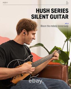 Offrir l'ensemble de guitare électro-acoustique sans tête HUSH-I avec pratique silencieuse au casque