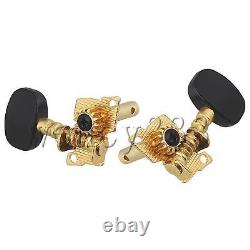 Or: 'Gold 2R2L Cordes de guitare UKULELE en acier inoxydable boutons d'accordage Twill Remplacer'