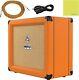 Orange Crush 20rt 20w Amplificateur Combo Pour Guitare Bundle Avec Câble Pig Hog & Chiffon