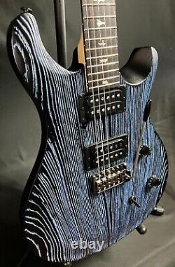 PRS SE Sablée CE 24 LTD Guitare Electrique Sablée Bleue avec Housse de Transport (855)