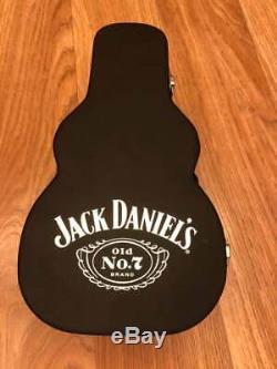 Rare Ensemble Complet Jack Daniels 70cl Guitar Case Holding Bouteille Du Ru (0)