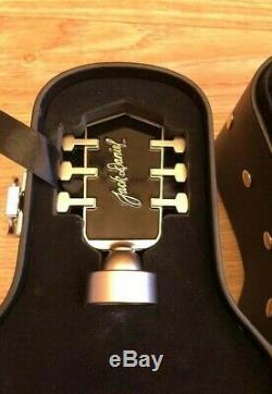 Rare Ensemble Complet Jack Daniels 70cl Guitar Case Holding Bouteille Du Ru (0)