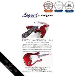 Set de débutant de guitare électrique type Stratocaster, ensemble de 7 pièces Legend LST-Z CA