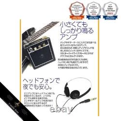 Set de débutant guitare électrique type Stratocaster avec mini ampli 15 pièces Légende