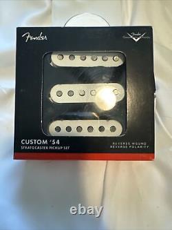 Set de micros Fender Custom Shop '54 Stratocaster pour guitare, tout neuf