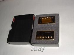 Seymour Duncan Eric Steckel Candy Humbucker Set (Long Leg Gold) Nouveau