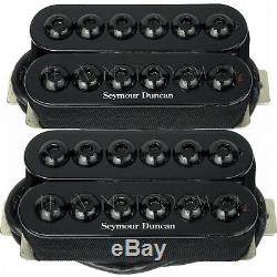 Seymour Duncan Invader Guitar Set Black Sh Ramassage-8b Pont Neck Sh-8n Nouveau