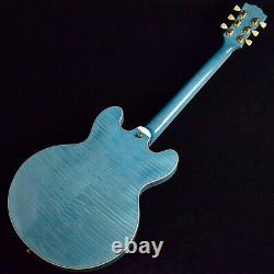 Soixante-dix-sept Guitares Exrubato-ctm-jt Bleu Aquamarine #gg4lq