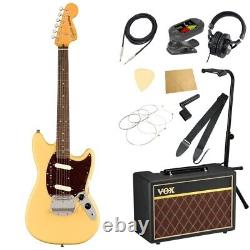 Squier By Fender Classic Vibe'60s Mustang Vwt Lrl Avec Amplificateur Set Débutant