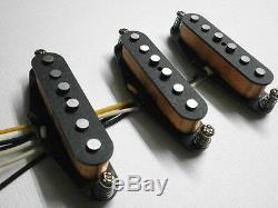 Stratocaster A3 Micros Set 50 Lefty Strat Handwound Gauchère Hendrix Guitare