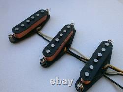 Stratocaster A5 Guitar Pickups Set Handwound Q David Gilmour Black Strat Fender