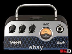 Tête De Rock Classique Vox Mv50cr-set Et 1 X 8 Haut-parleur Guitare Amplificateur Stack