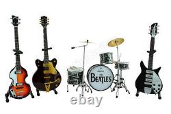 The Beatles Miniature Guitars And Drum Mega Set