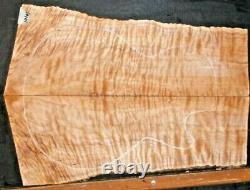 Tiger Cilted Maple Wood 10103 Luthier 5a Ensemble Haut De Guitare 22 X 16,5x. 375+
