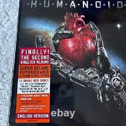 Tokio Hotel Humanoid CD & DVD Nouveau Sous Blister & Drapeau