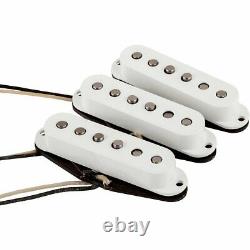 Véritable Fender Custom Shop'54 Stratocaster Strat Guitar Pickups Set White