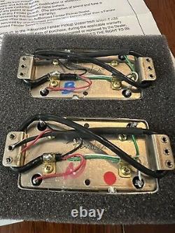 Véritable ensemble de micros de guitare Tele/Telecaster Fender Kingfish Signature Humbucker