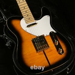 Vintage Tl Style Guitare Électrique Quilted Maple Top Veneer String Thru Body 22f