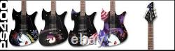 Washburn Kiss Paul Stanley Limited Edition Ensemble De 4 Guitares Ps400, Sealed Box