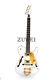 Zuwei Semi Hollow Body Tl Electric Guitar 6-string Gold Hardware Set In Joint